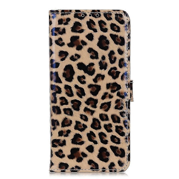 Fodral för Samsung Galaxy A22 4g Plånbok Kortfodral Flip Läderfodral - leopard