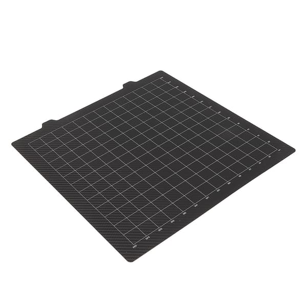 PEI Stålplade 300x300mm PEI Pulver Carbon Fiber Dobbeltsidet Magnetisk Base Printertilbehør til Ender CR 10 CR 10 Pro 3D Printer