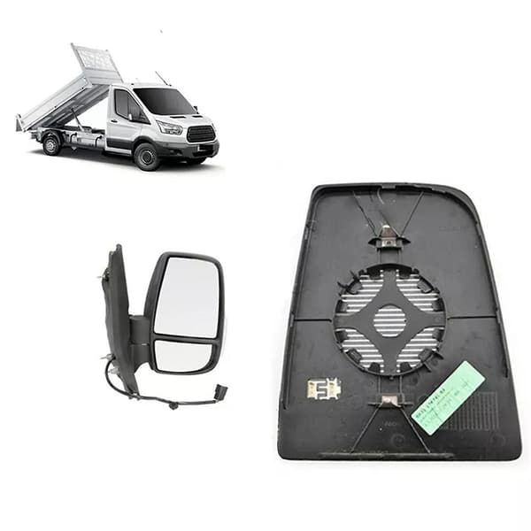 Sidospegelglas, Uppvärmt, Höger Fram, För Transit Mk8 2014-2020 150 250