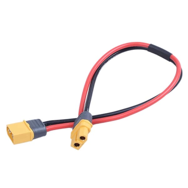 3 kpl 28cm 11 tuuman Xt60 -60 uros-naarasliitinsovitin Rc-akulle