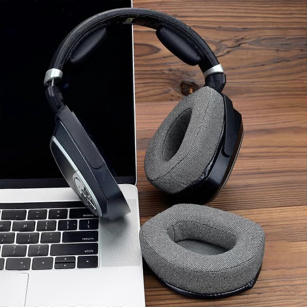 Øreputer Øreputer for Sennheiser HDR RS165 Headset Stoff Ørepute Reparasjonsdel