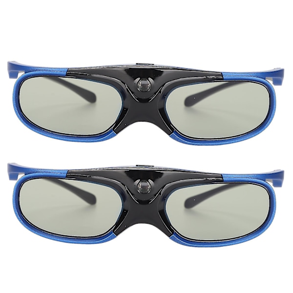 Genopladelige 3D Active Shutter Briller til DLP Link 3D Projektorer