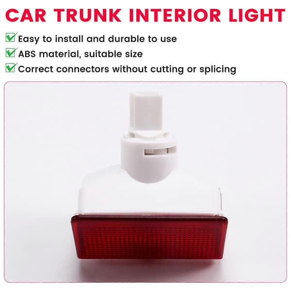 Bagagerumslys Indvendigt Bagklapslampe A2218202101 til Mercedes-Benz