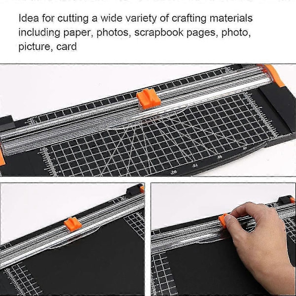 Pappersskärare 8 Stycken Ersättningsskärblad Med Säker Tryckdesign För Papperstrimmer För Att Skära A2 A3 A4 A5 Papper