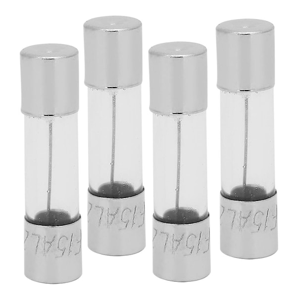 150 stk. Glassikrings sortimentssæt Værktøjsforsyninger 0,1A-20A 250V 5x20mm med opbevaringsboks