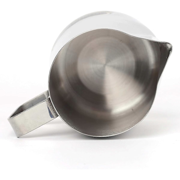 600 ml temperaturmåler pull flower kop rustfrit stål pull flower kop kaffekande med termometer