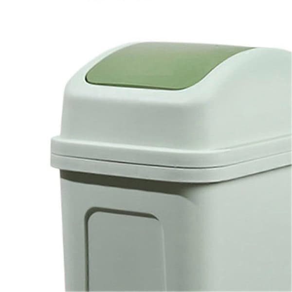 Extra Stor Kontors Papperskorg med Lock Plast Papperskorg med Lock Avfallskorg