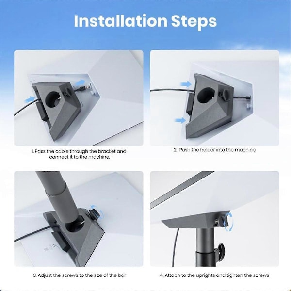 För Starlink Mini Röradapter, Stolpfäste Adapter Monteringssats, för Starlink Mini Tak Tillbehör