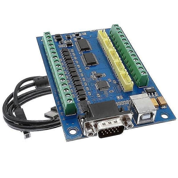 MACH3 USB CNC 5-akse 100KHz 12-24V Lineær Bevegelseskontrollkort STB5100 Breakout Board