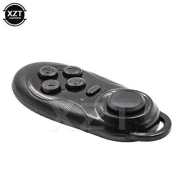Mini Bluetooth-kompatibel Gamepad Spilcontroller Joystick Selfie Fjernbetjening Trådløs Mus Til iOS Android TV Boks