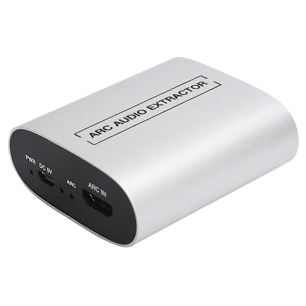 Audio Dekoder ARC Exrtractor Konverter Digital High Definition Multimedia Interface Sølv