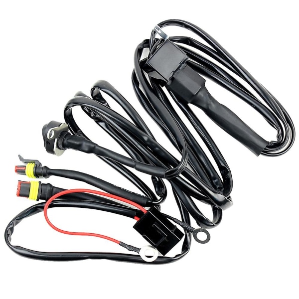 Motorcycles Led Fog Light Wiring Harness Wire For R1200gs / F800gs