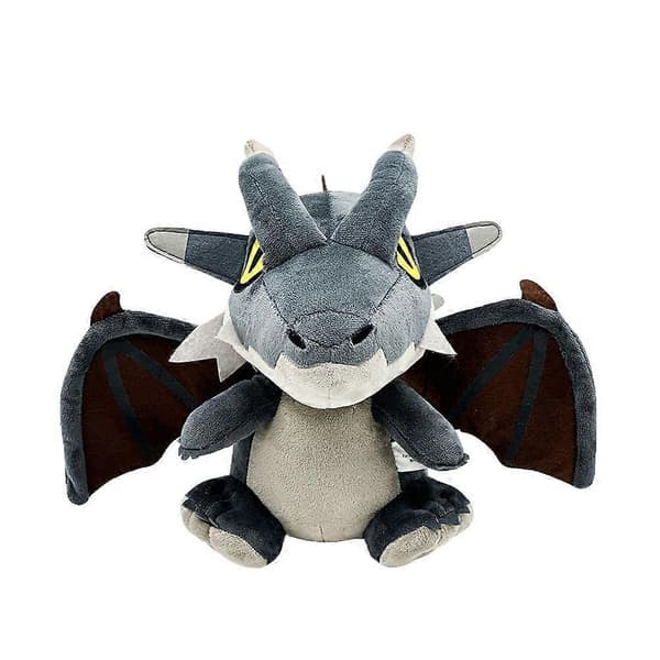 Monster Hunter Deformerad Plyschleksak Plyschdocka Barnpresenter 35cm _b
