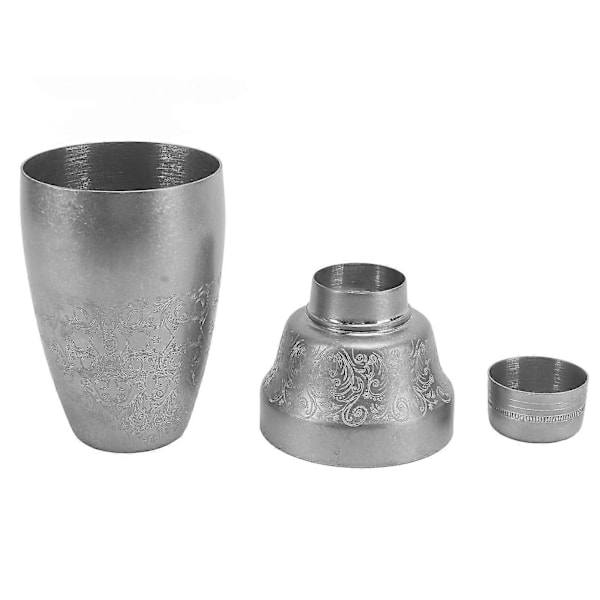 Cocktail Shaker 304 Rustfritt Stål Boston Shaker Mikser Med Innebygd Sil For Bar Hjemme Bartending
