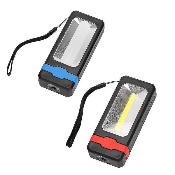Bærbar LED arbeidslampe med magnetisk USB oppladbar nødlampe for camping