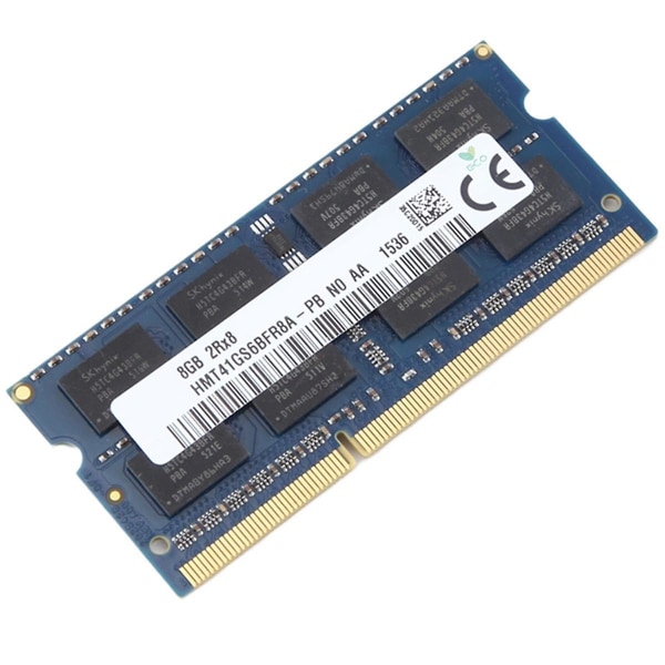 För Sk 8gb Ddr3 Laptop Ram Minne 2rx8 1333mhz Pc3-10600 204 Stift 1.35v Sodimm För Laptop Minne Ra