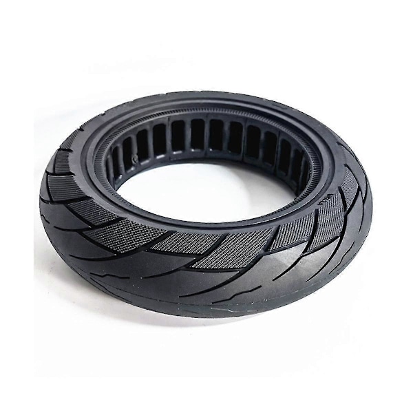10x2.50-6.5 Hul huldekk til Max G30 Elektrisk Scooter 60/70-6.5 Honeycomb Huldekk Svart 1100g