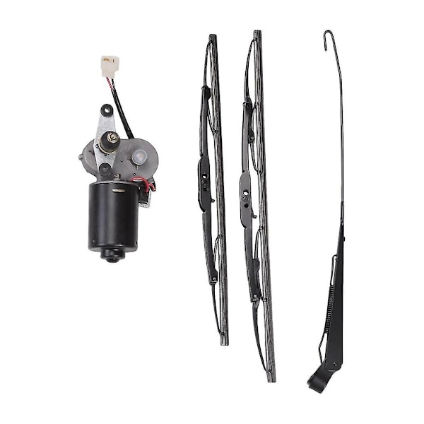 1 Set Dc12v 30w Universal Utv Elektrisk Vindrutetorkarmotorsats Torkarmontering För Ranger Rzr 900
