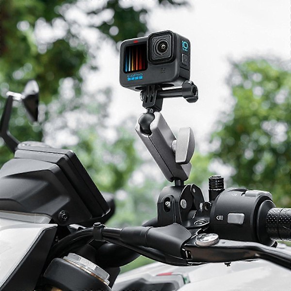 Cykel Motorcykel Styrfäste Klämma Hållare Clip Insta360 W 360 Insta 360 DJI USA NEV