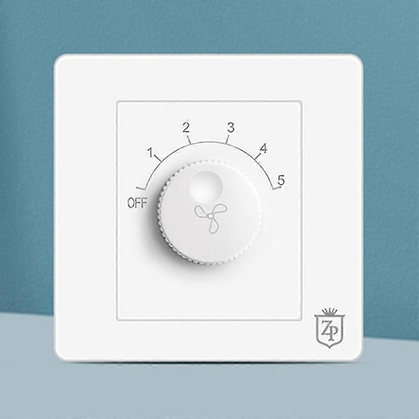 Universal Skjult Loftventilator Hastighedsregulator Ventilatorhastighedsstyring Kontakt