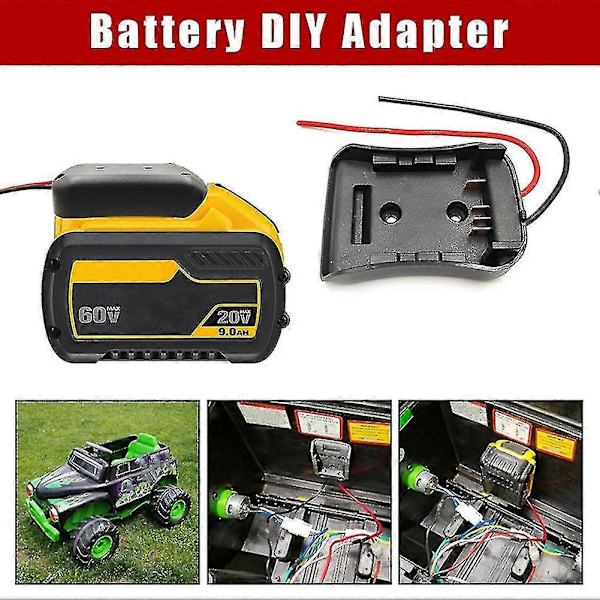 Akkuadapteri Dewalt Flexvolt 60v Max Dock -virtaliittimelle