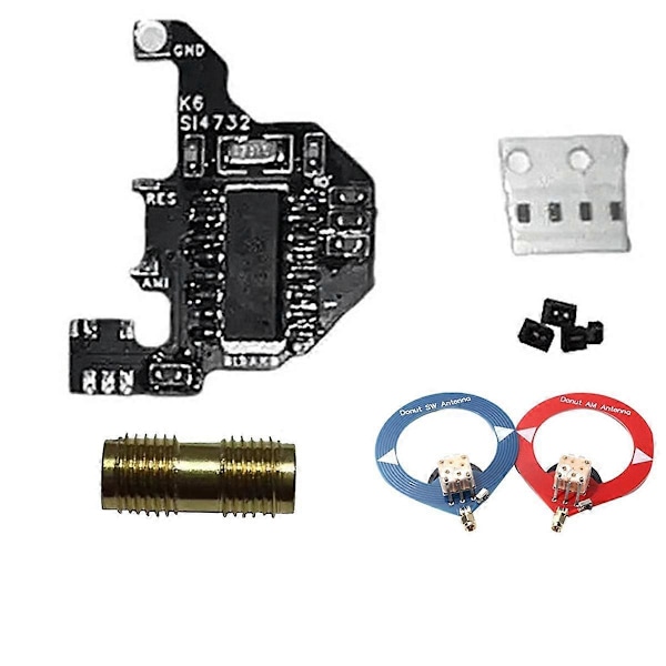 SI4732 Lyhytaaltomuunnossarja + 2 x Donitsi-antenni + Ohjelmointikaapeli UVK5/UVK6 DIY Lyhytaaltosarjaan