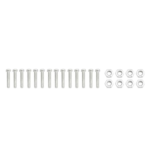 Metall Camber Länk Rod Länkage Set för Slash VXL 2WD Stampede Hoss 1/10 RC Bil Uppgraderingsdelar Silver