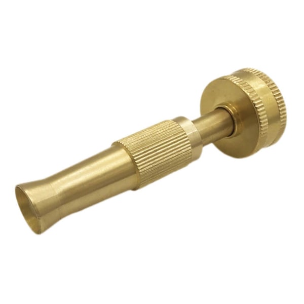 3/4 tommer Messing Hårdtøjs Twist Have Slange Dysespray Justerbar Dele Mengxi