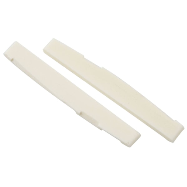 6-strängad akustisk gitarr med benbro och slitsad sadel (2-pack)