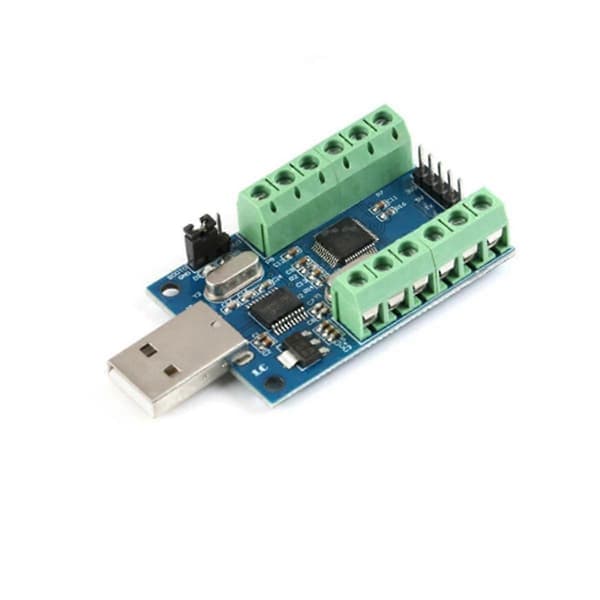 STM32F103C8T6 USB-interface 10-kanals 12-bit AD-sampling dataopsamling STM32 UART-kommunikation