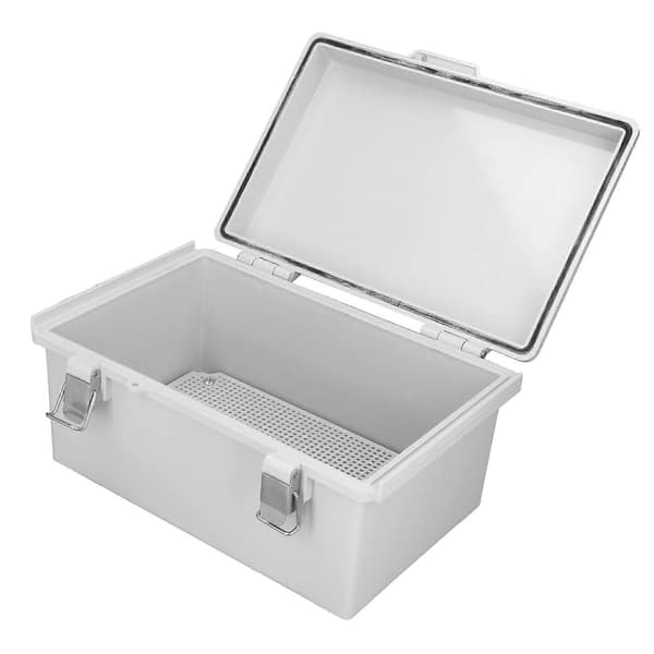 Vanntett Elektrisk Boks Utendørs Koblingsboks IP67 ABS DIY Elektronikk Kapsling 190x290x140mm