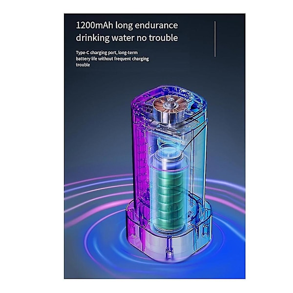 Automatisk kontakt foldet drikkevandspumpe USB automatisk elektrisk drikkevandsflaskepumpe vanddispenser