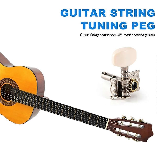 6 stk Akustisk Gitarstreng Stemmeskruer
