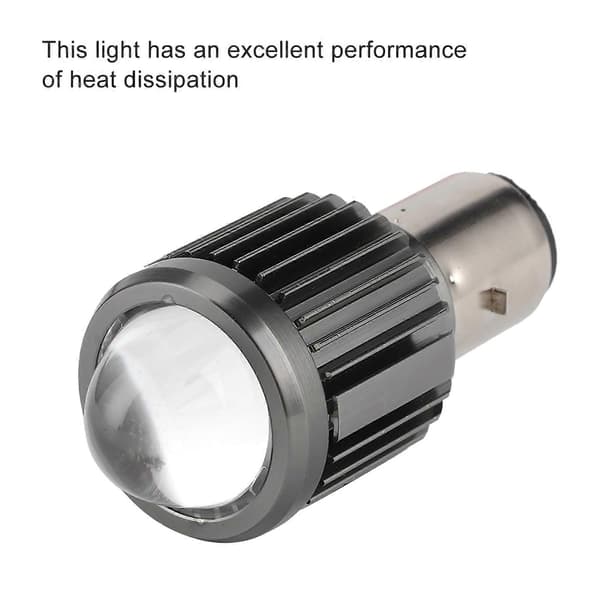 BA20D Moottoripyörän LED-Etuvalolamppu Korkea/Matala Säde