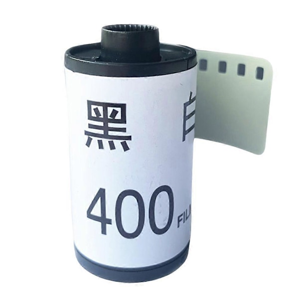 400 Film för Nybörjarövning Vintagekamera Film Fotostudio Kit 35mm 12 ark Asa/ Svartvitt Negativ