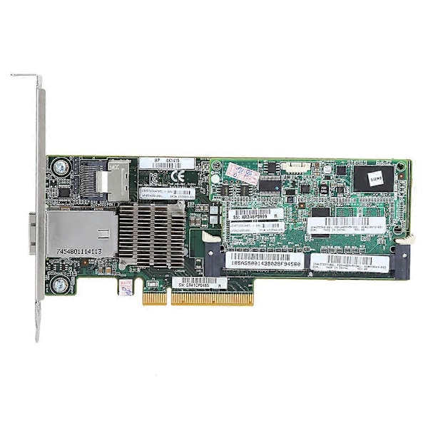 Smart Array-kort 6 GB/s transmissionshastighed 512 MB cache PCIe til SAS-controller til HP P222 633537&#8209;001