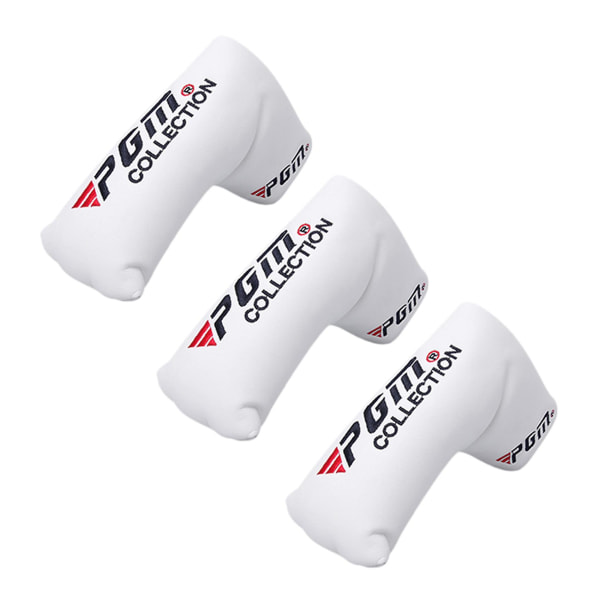 3 stk Golf Blade Putter Head Covers For Golf Brodery Headcover