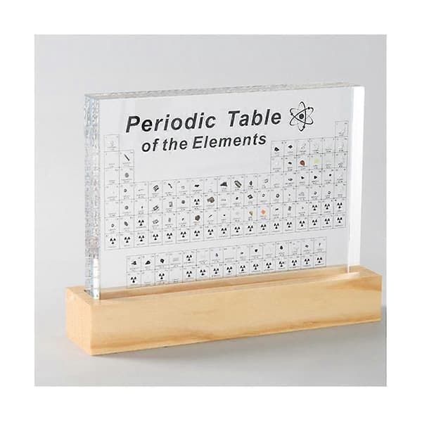 Periodisk system med ægte elementer indeni, ægte elementer periodisk system, Tabla Periodica Con Element