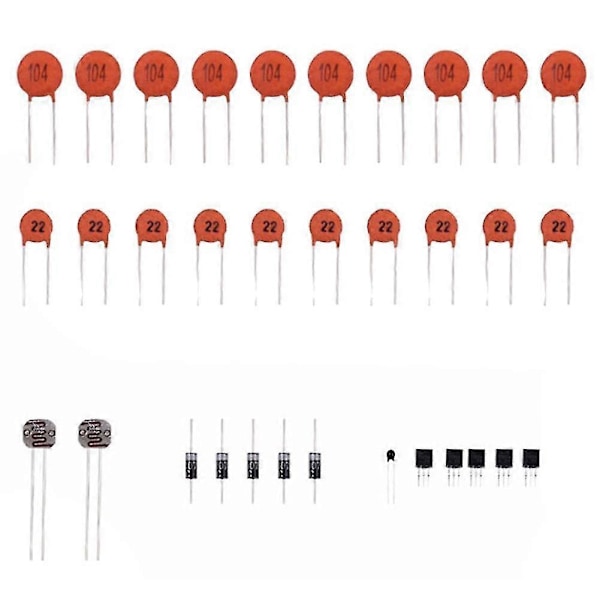 Ny Kopplingsdäckset Elektronikkomponent Startpaket DIY-kit Med Plastlåda För R3 Komponentpaket-Yvan
