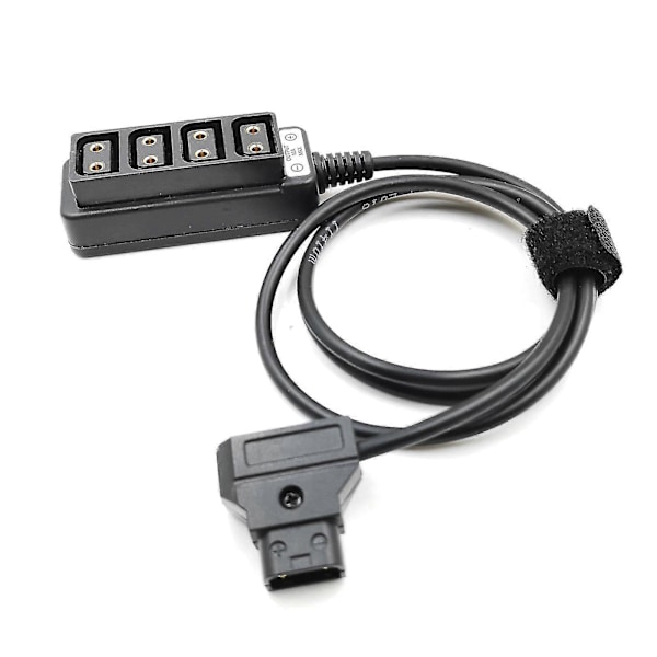 Multifunksjonell D-tap Hann Til 4-port D-tap Hunn Spiral Splitter Kabel Banmo