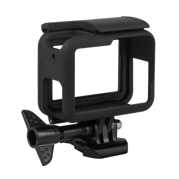 Kupton Ramme for GoPro Hero (2018) / 6 / 5 Husgrenseskall Beskyttende Deksel Tilbehør for Go Pro Hero6 Hero5 Black med Rask Trekkbar Bevegelig Sokkel