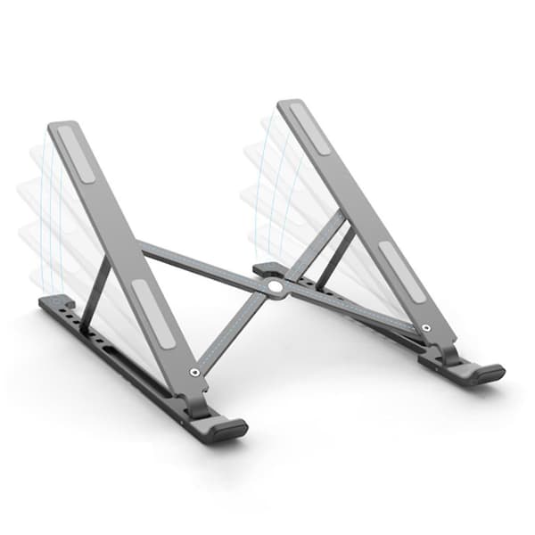 Justerbar Laptop Stativ Aluminium Tablet Notebook Stativ Bord Kjøleplate