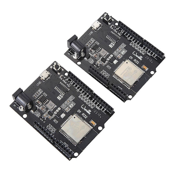 2 stk. WiFi Bluetooth Udviklingskort Modul til ESP32 4MB Flash til D1 R32 CH340G Udviklingskort Modul