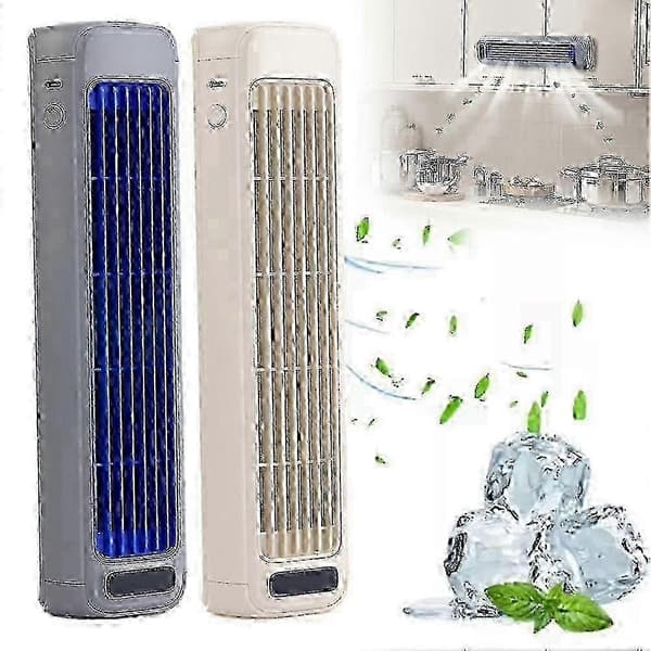 Bærbar køle-ess, bærbar aircondition køleventilator støjsvag med 3 hastigheder