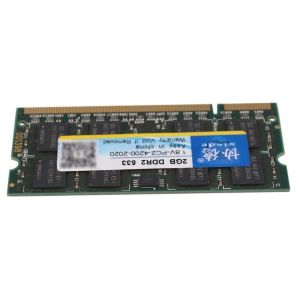 2x Xiede Laptop Memory Ram Modul Ddr2 533 2gb Pc2-4200 240pin Dimm 533mhz For Notebook X029