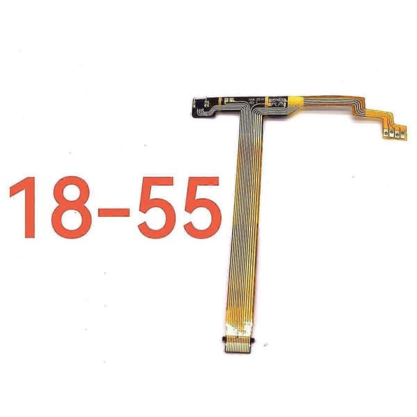 Til AF-P 18-55mm objektiv fokus flex kabel reparationsdel (med interface+IC)
