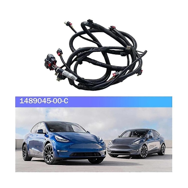 Front Bumper Ryggeradar Ledningsnett 1489045-00-c For Model Y 2020-2022 Ledningsnett Reservedeler Montering