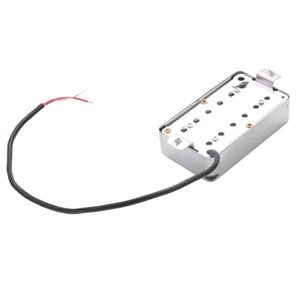 2 kpl sähkökitaran humbucker-mikrofonisetti, kaula ja sillan mikrofonit LP-kitaran tarvikkeille, kromi