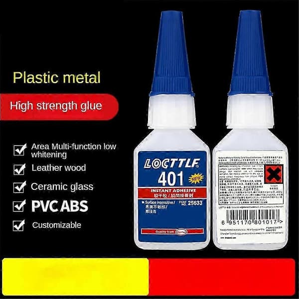 3X Loctite Henkel 401 (20ml) Instant Lim Superlim