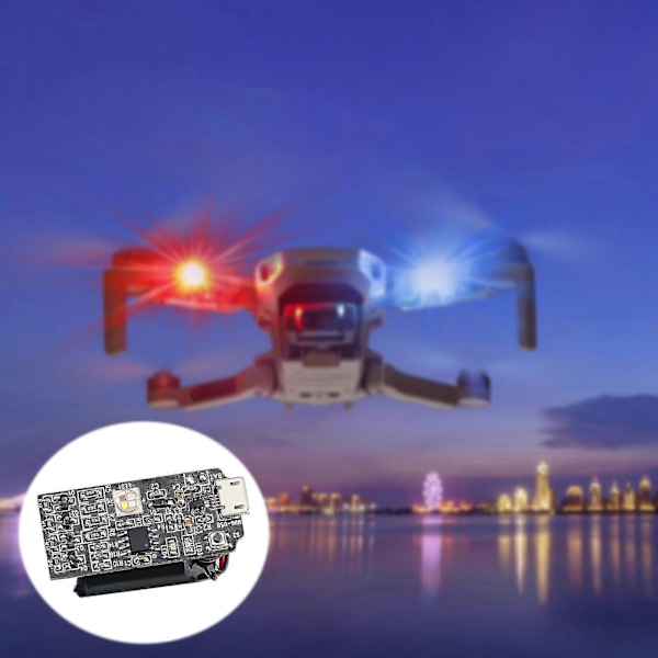Højeffekt Farve Blinkende Lys Mini Stroboskoplampe Til Dji Mavic Air Mini2 Femi